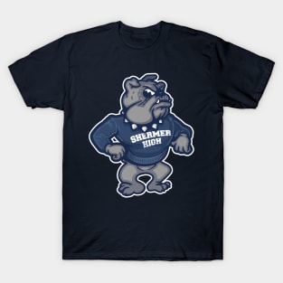 Shermer High Bulldog Mascot T-Shirt